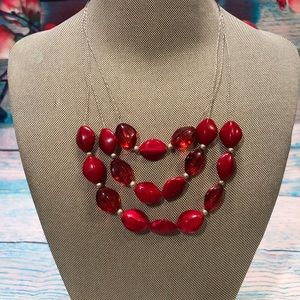Red necklace